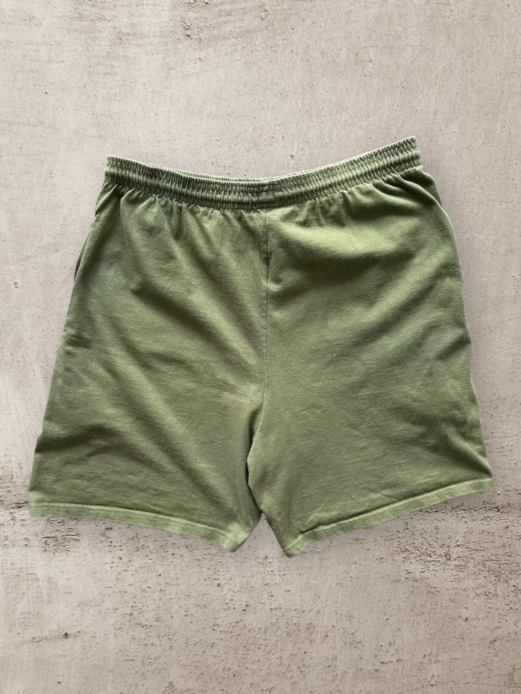 90s Pluma Green Sweat Shorts - Large