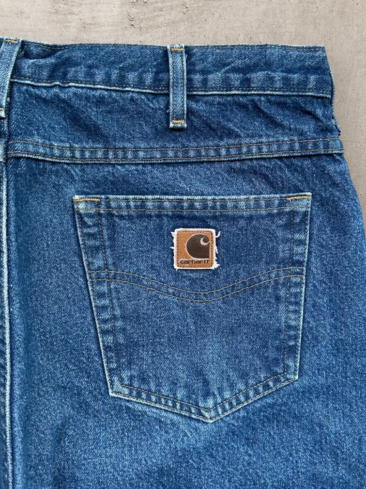 00s Carhartt Blanket Lined Denim Pants - 34