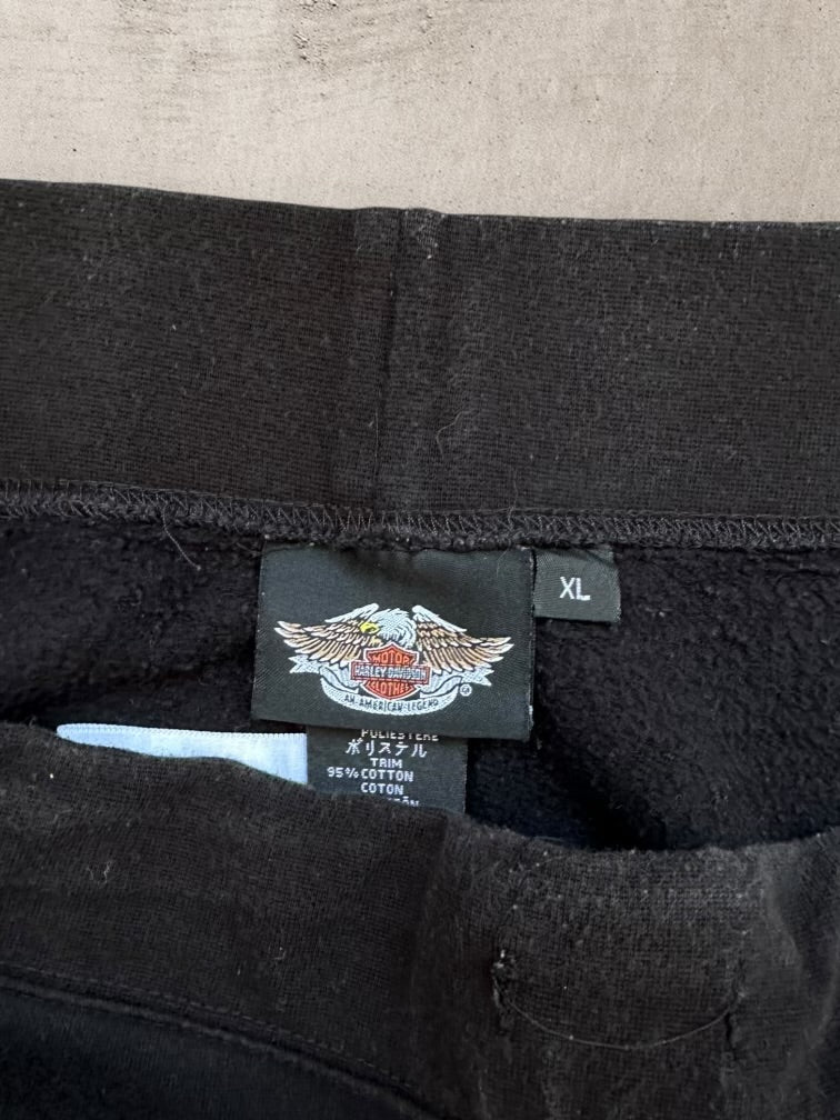 00s Harley Davidson Striped Sweat Pants - XL