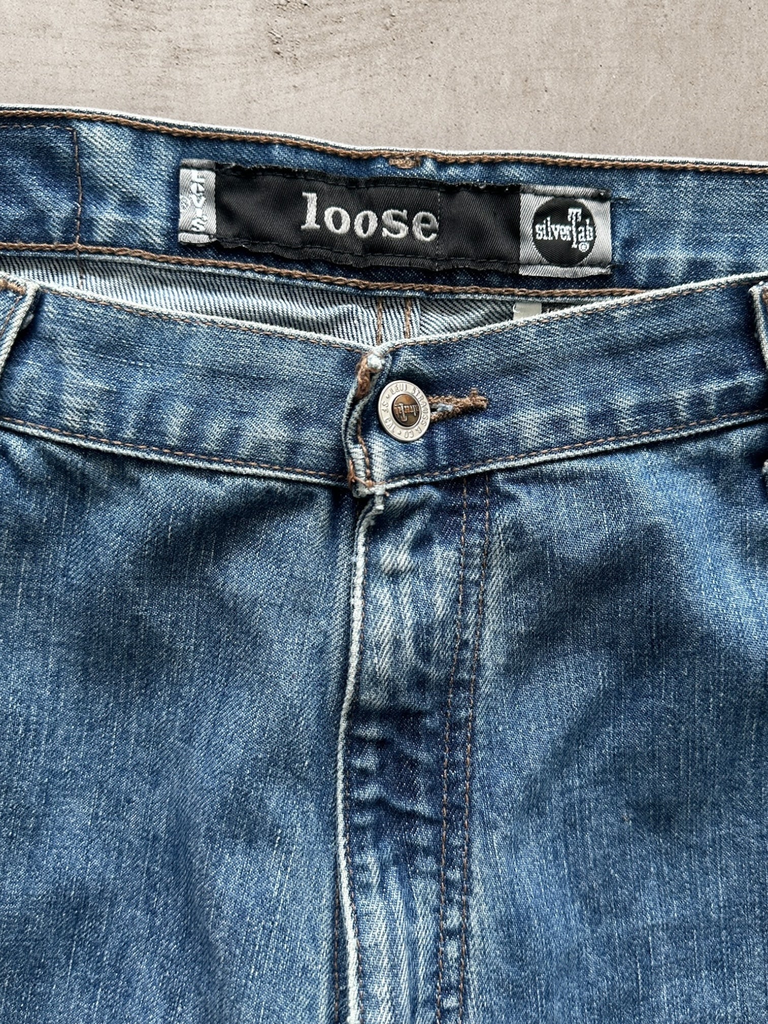 90s Levi's SilverTab Loose Denim Jeans - 38 – The Juncture