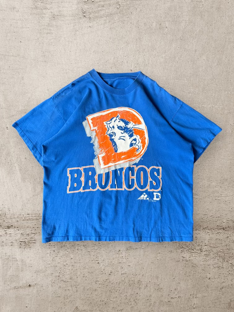 90s Apex Denver Broncos T-Shirt - XL