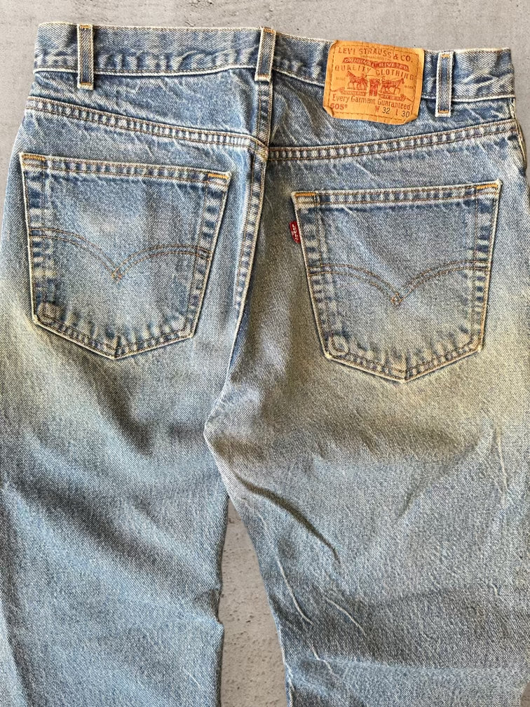 90s Levi’s 505 Faded Wash Denim Jeans - 30x29