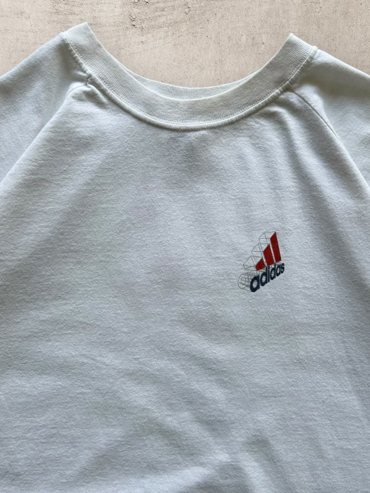 90s Adidas Graphic T-Shirt - XL