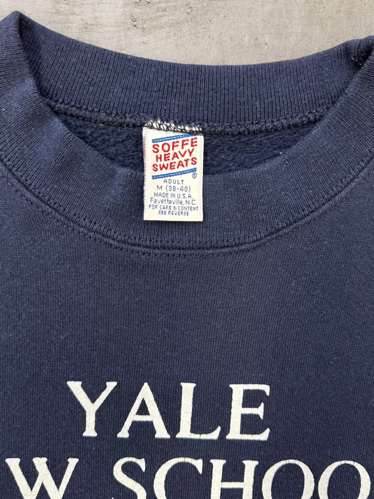 90s Yale Law School Graphic Crewneck - Medium