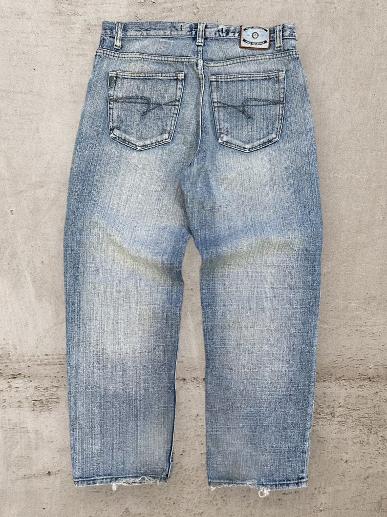 00s Paco Faded Baggy Denim Jeans - 34x30