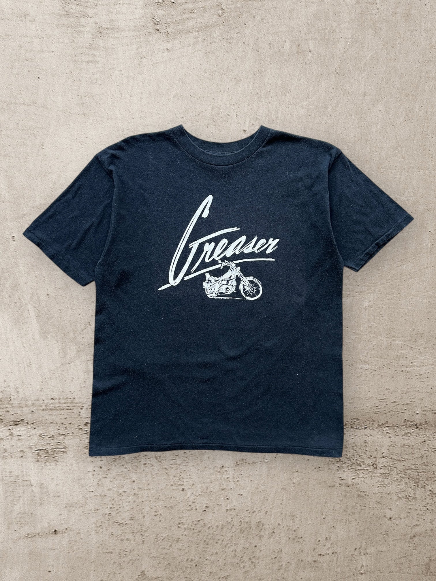 90s Greaser Graphic T-Shirt - Large