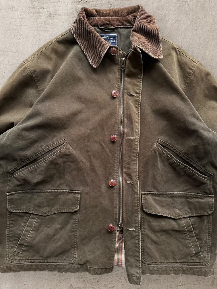 00s American Eagle Button Up Jacket - XL