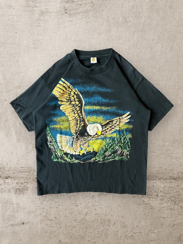 90s Eagle Double Sided Graphic T-Shirt - XL