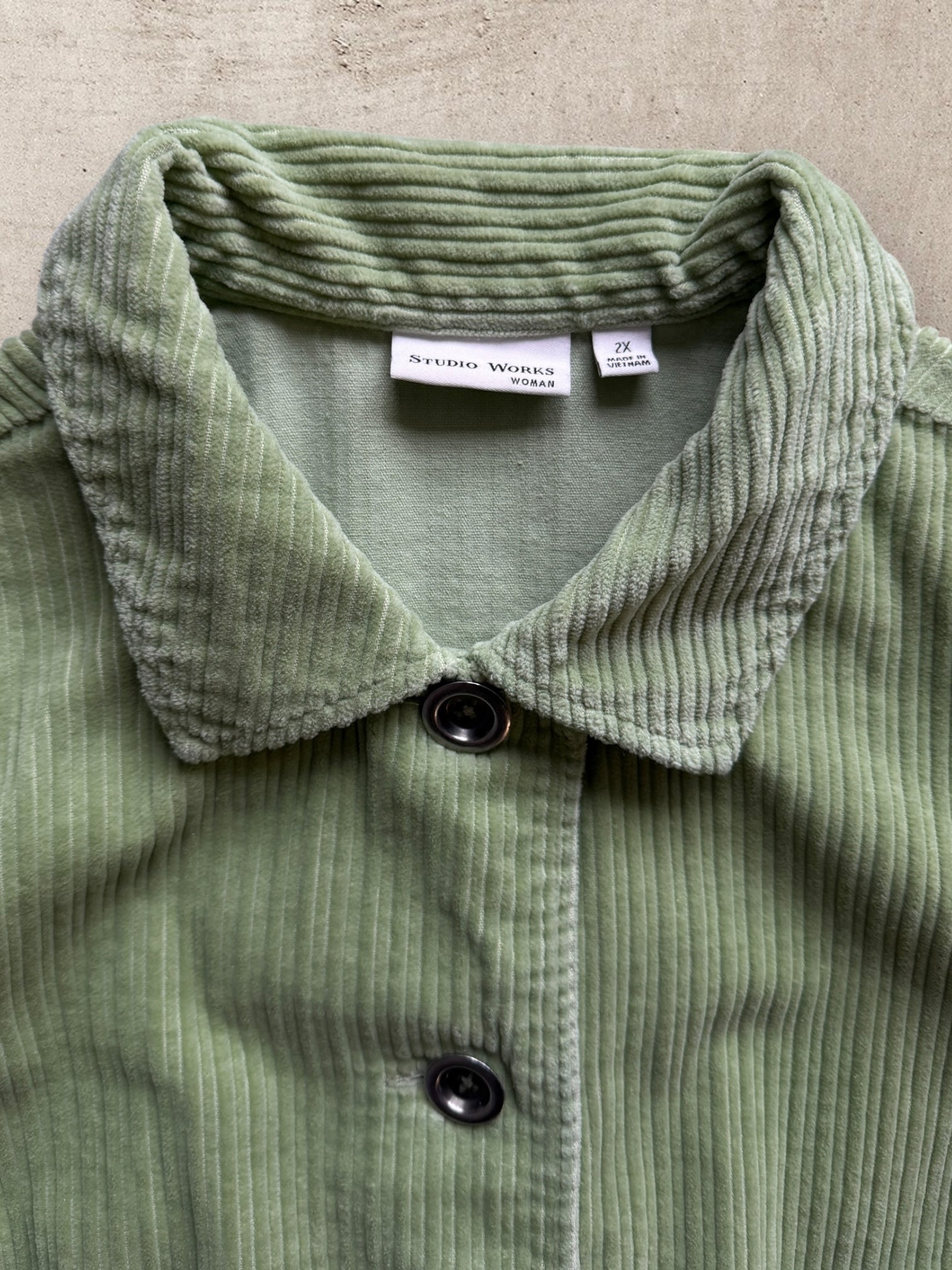 00s Studio Works Corduroy Chore Jacket - XL