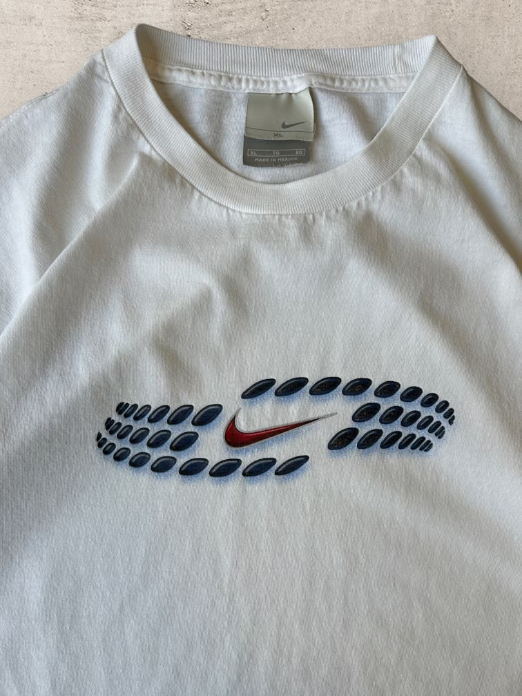 00s Nike Swoosh Graphic T-Shirt - XL