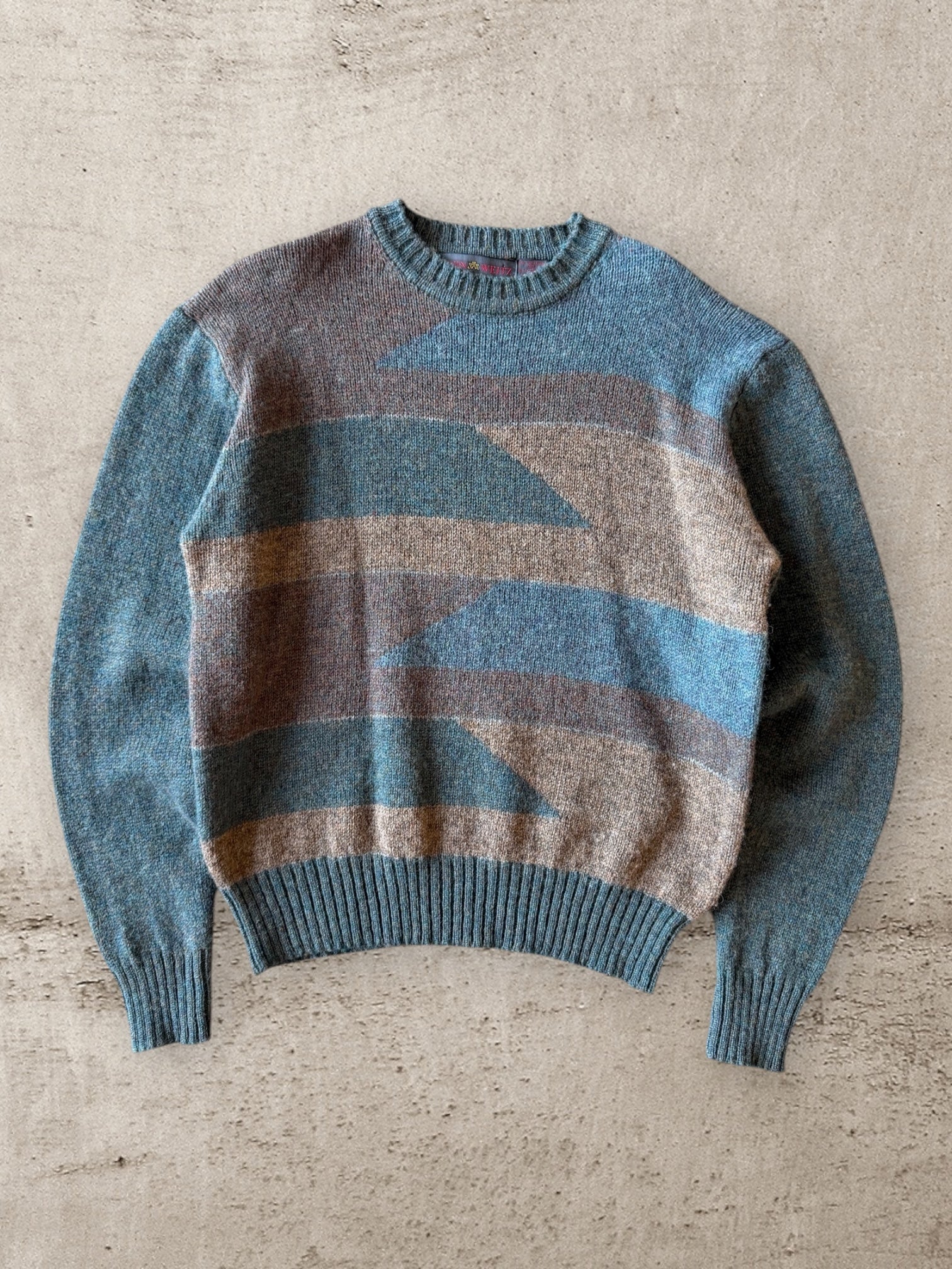 80s John Weitz Wool Sweater - Medium