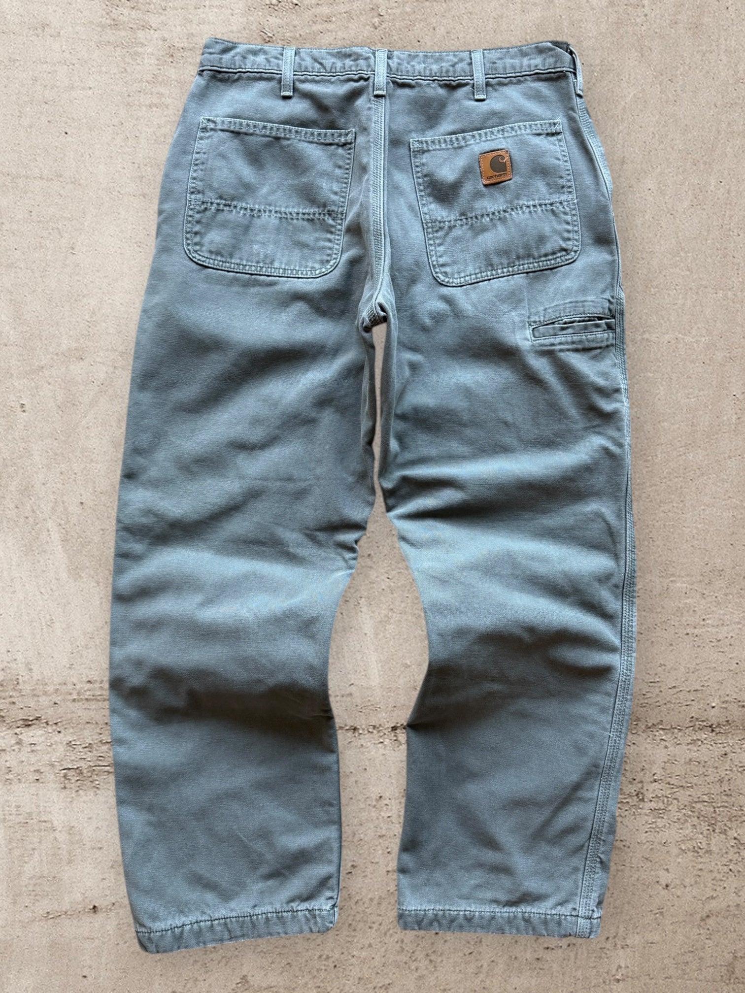 00s Carhartt Blanket Lined Carpenter Pants - 33”