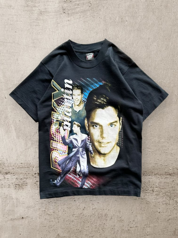 90s Ricky Martin Rap Style Graphic T-Shirt - Small