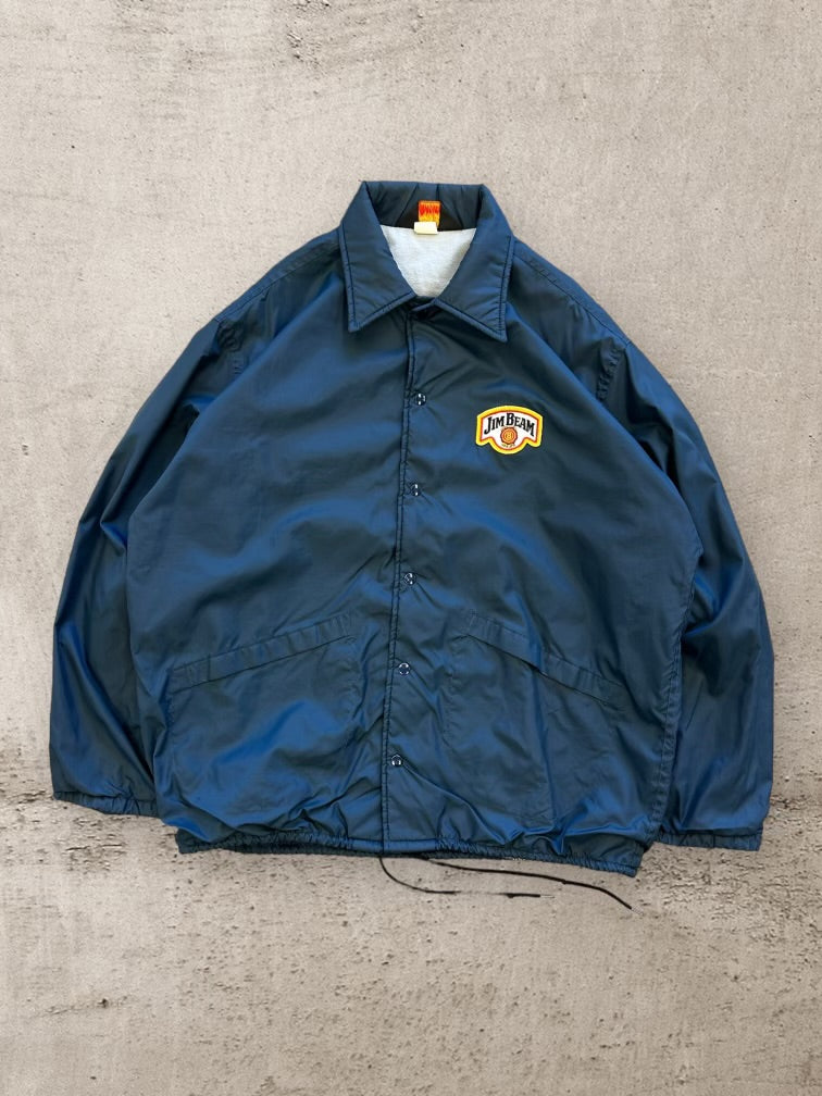 80s Dunbrooke Jim Bean Coach Jacket - Large