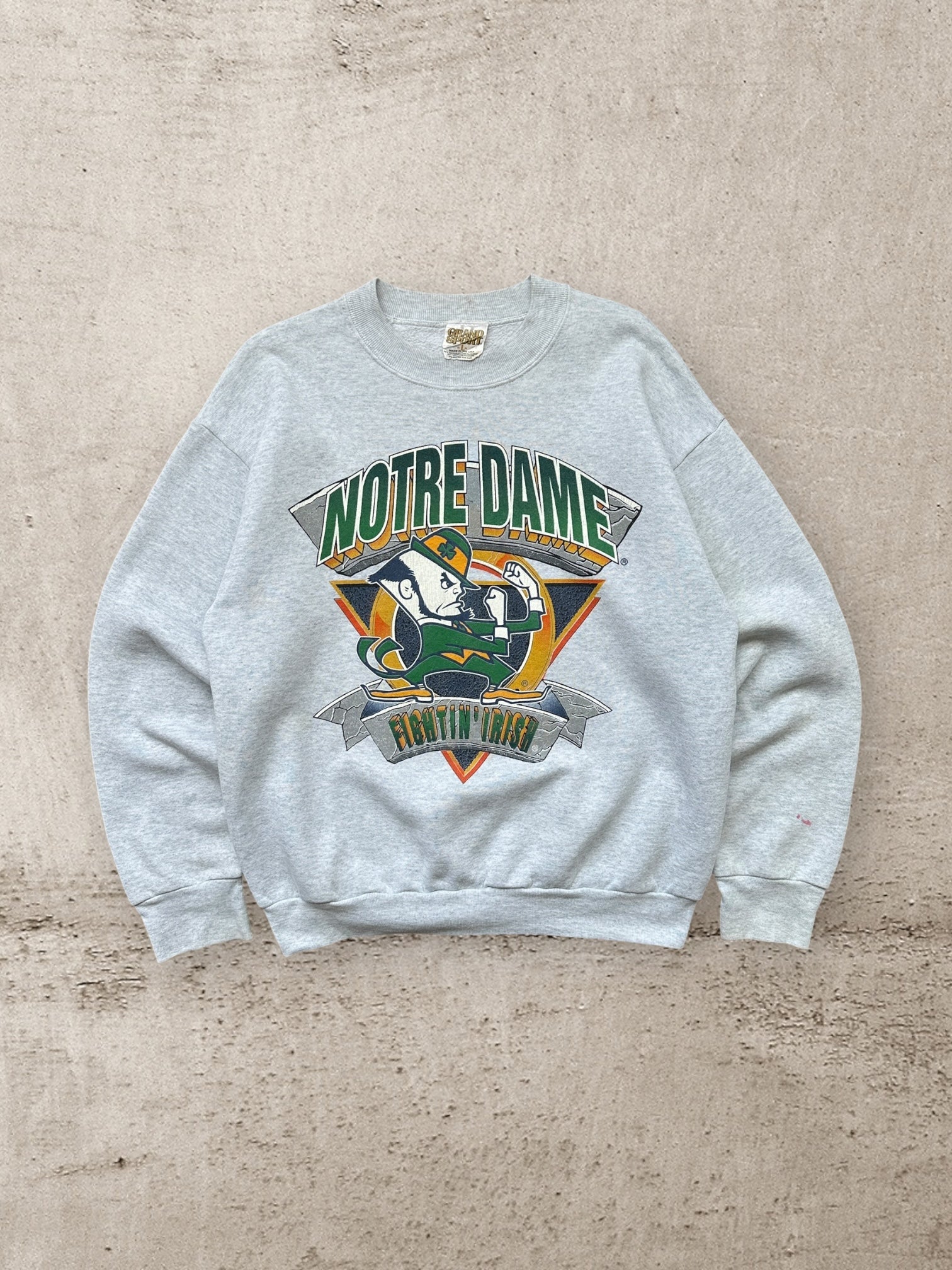 90s Notre Dame Crewneck - Medium