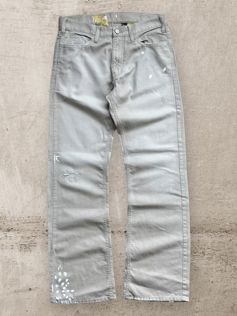 00s Hollister Distressed Boot Cut Pants - 34x33