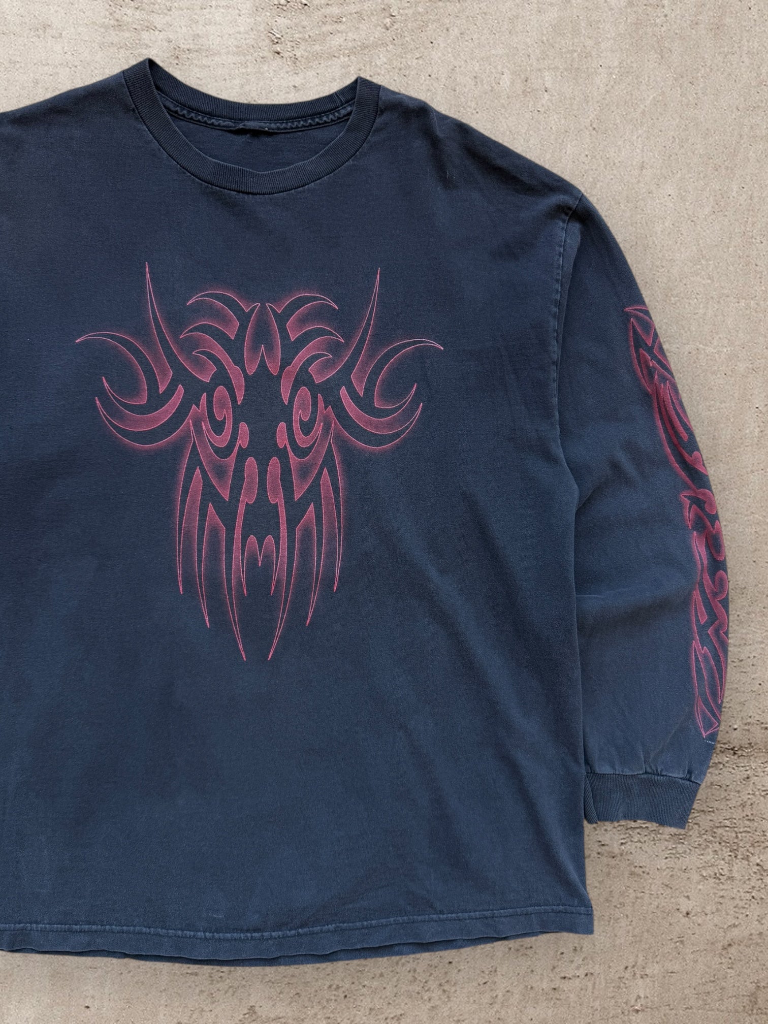 00s Randys Cycle Graphic L/S T-Shirt - XL