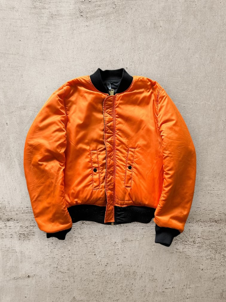 00s Alpha Industries Reversible Bomber Jacket - Medium