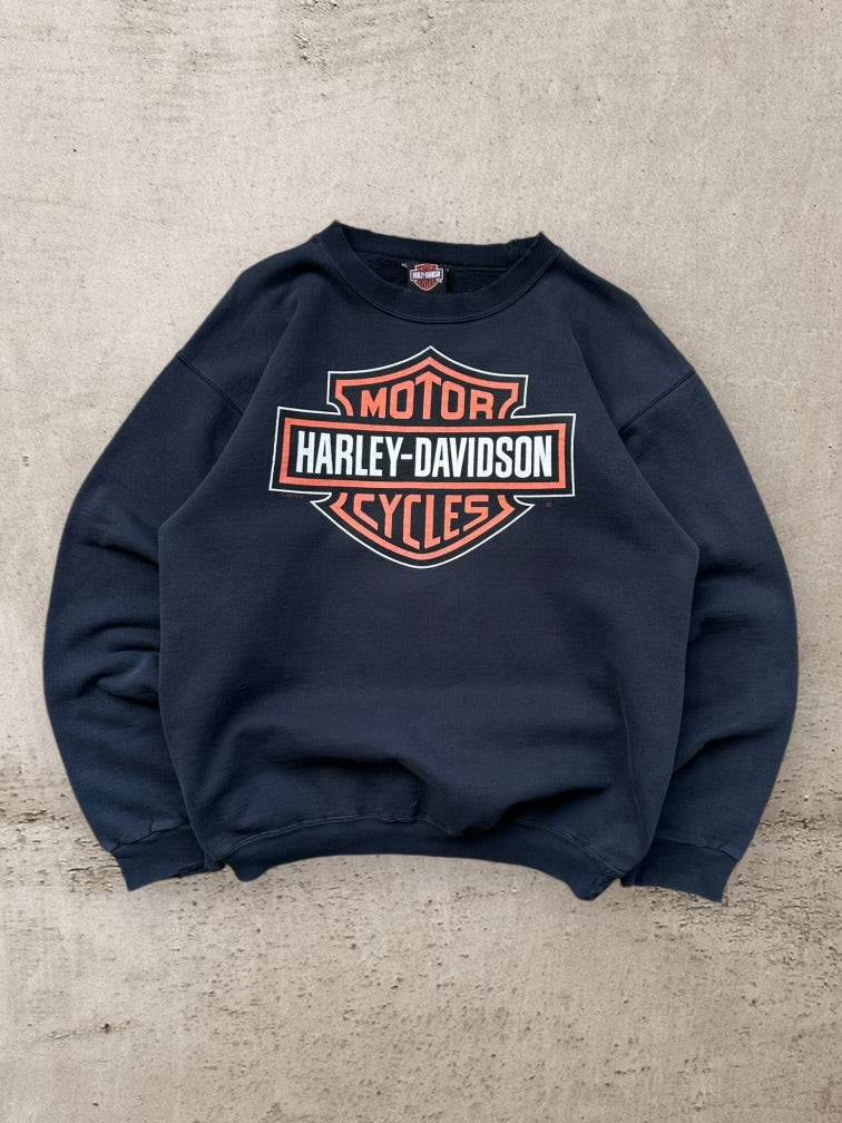 00s Harley Davidson Liberty Graphic Crewneck - Large