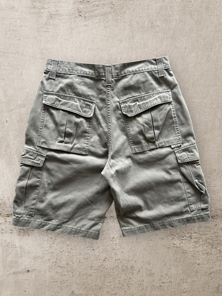 90s Levi’s SilverTab Khaki Cargo Shorts - 33