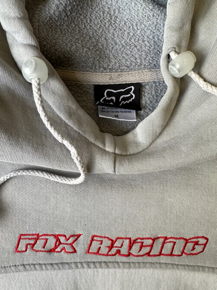 00s Fox Racing Embroidered Synched Hoodie - XL