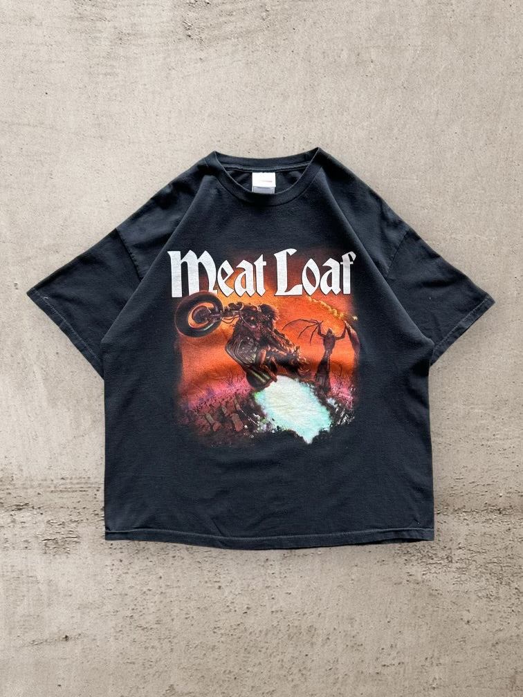 00s Meat Loaf Tour Graphic T-Shirt - XL