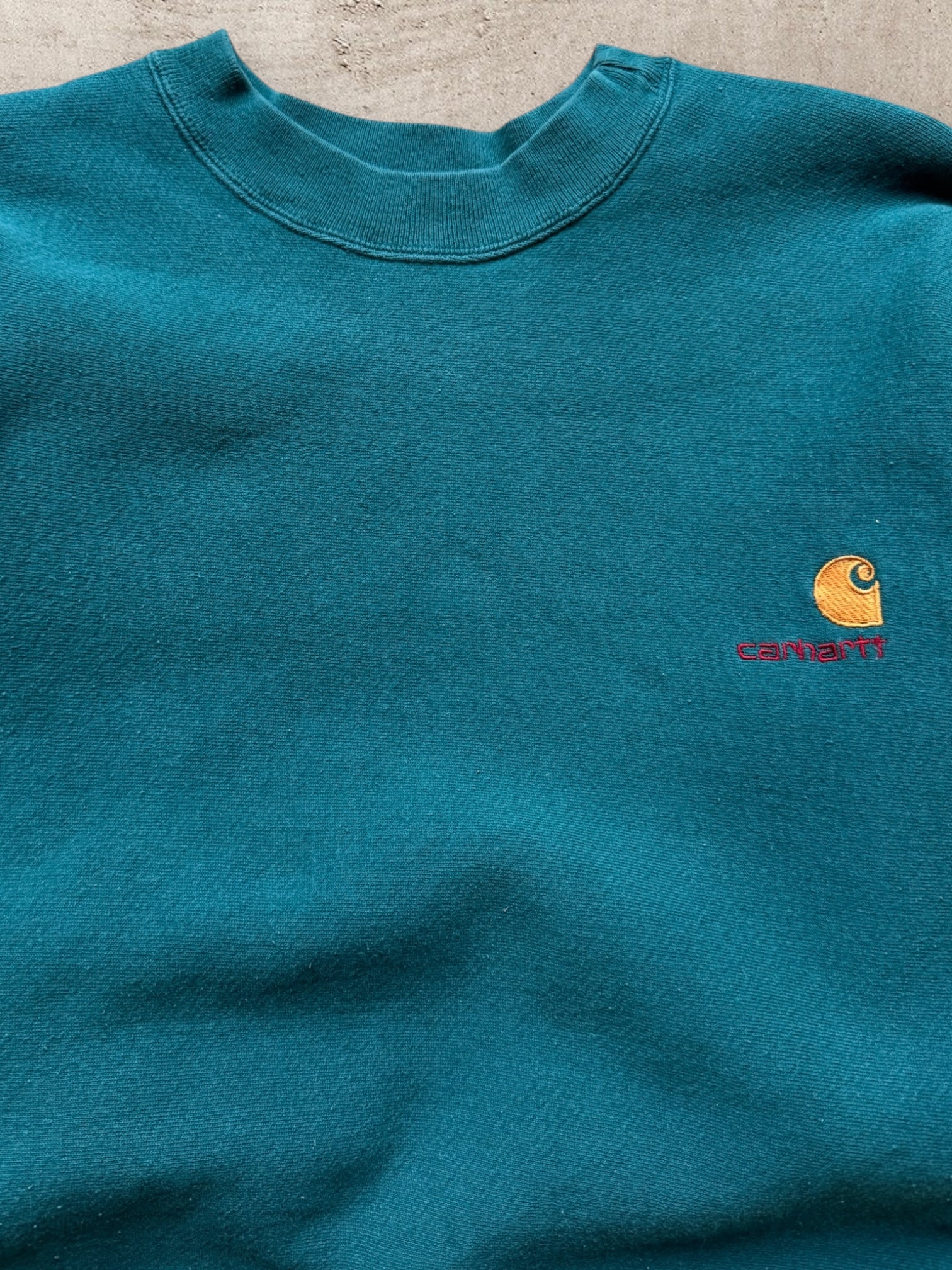 90s Carhartt Embroidered Crewneck - XL