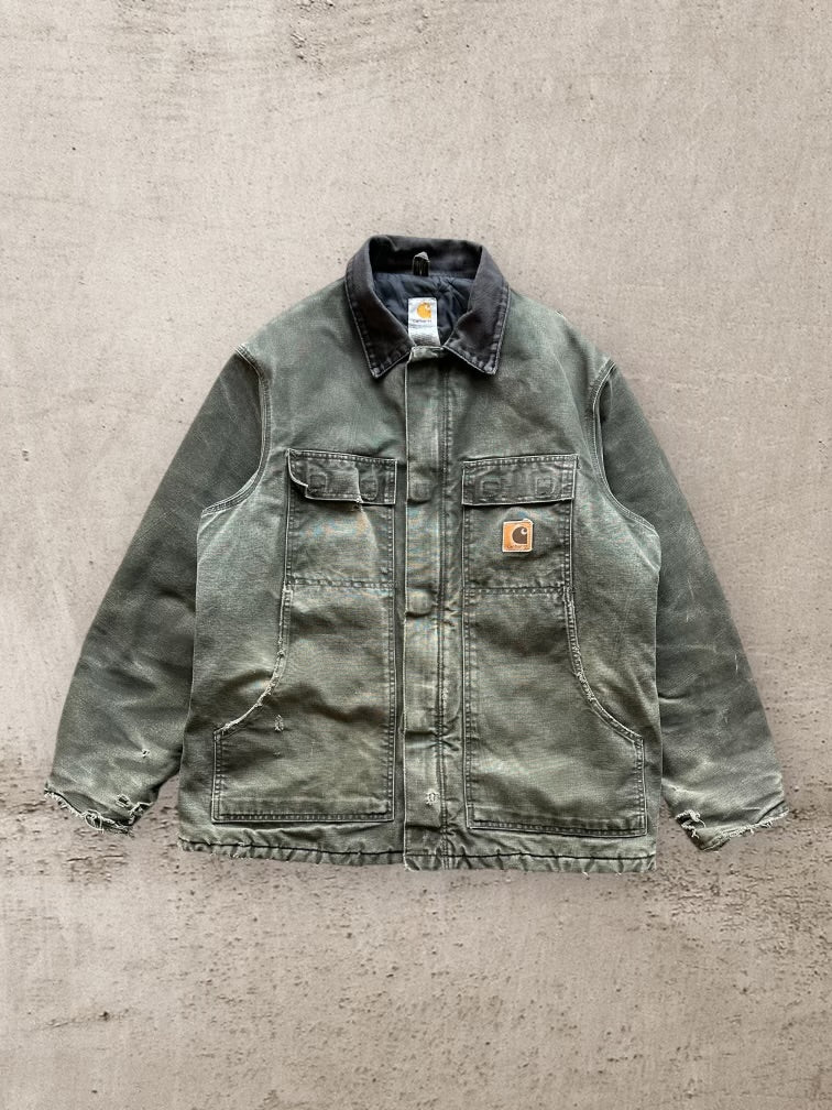 00s Carhartt Distressed Chore Jacket - Large