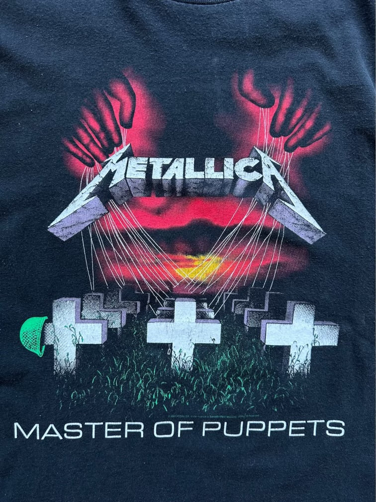 00s Metallica Master Of Puppets Graphic T-Shirt - XXL