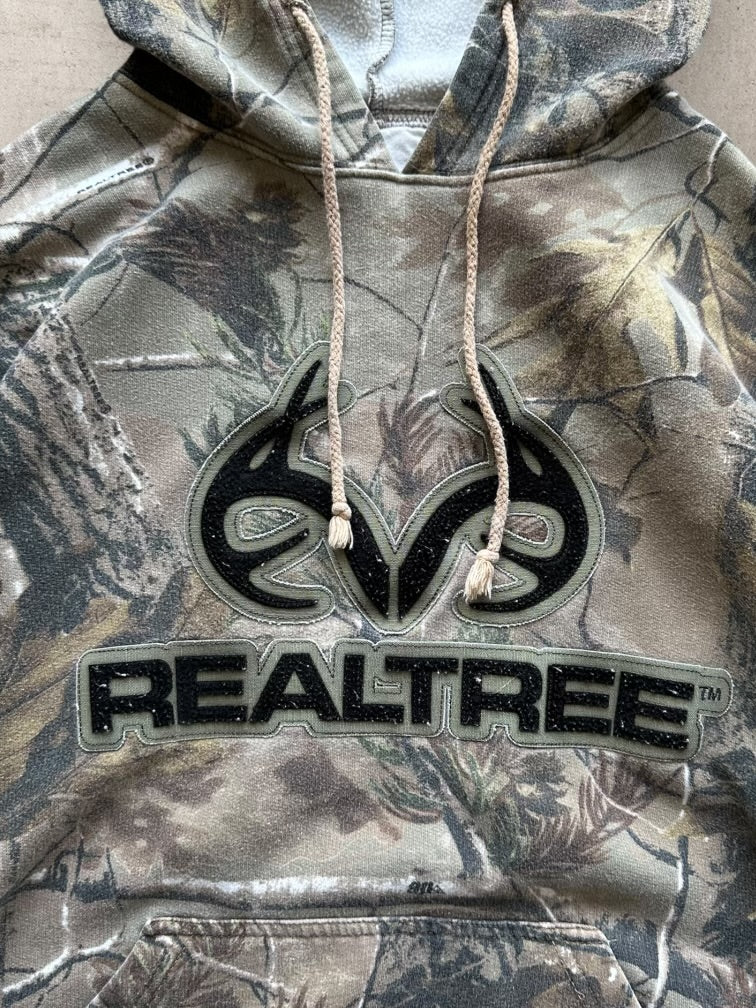 00s Real Tree Camouflage Hoodie - Large