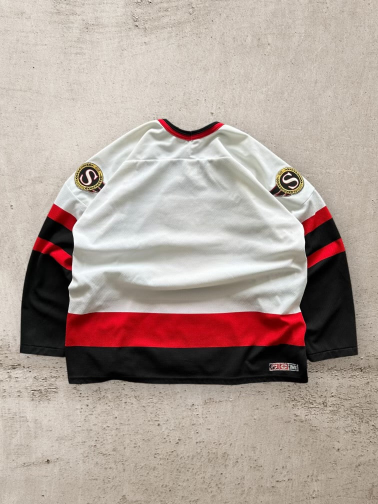 90s Ottawa Senators Mesh Hockey Jersey - XL