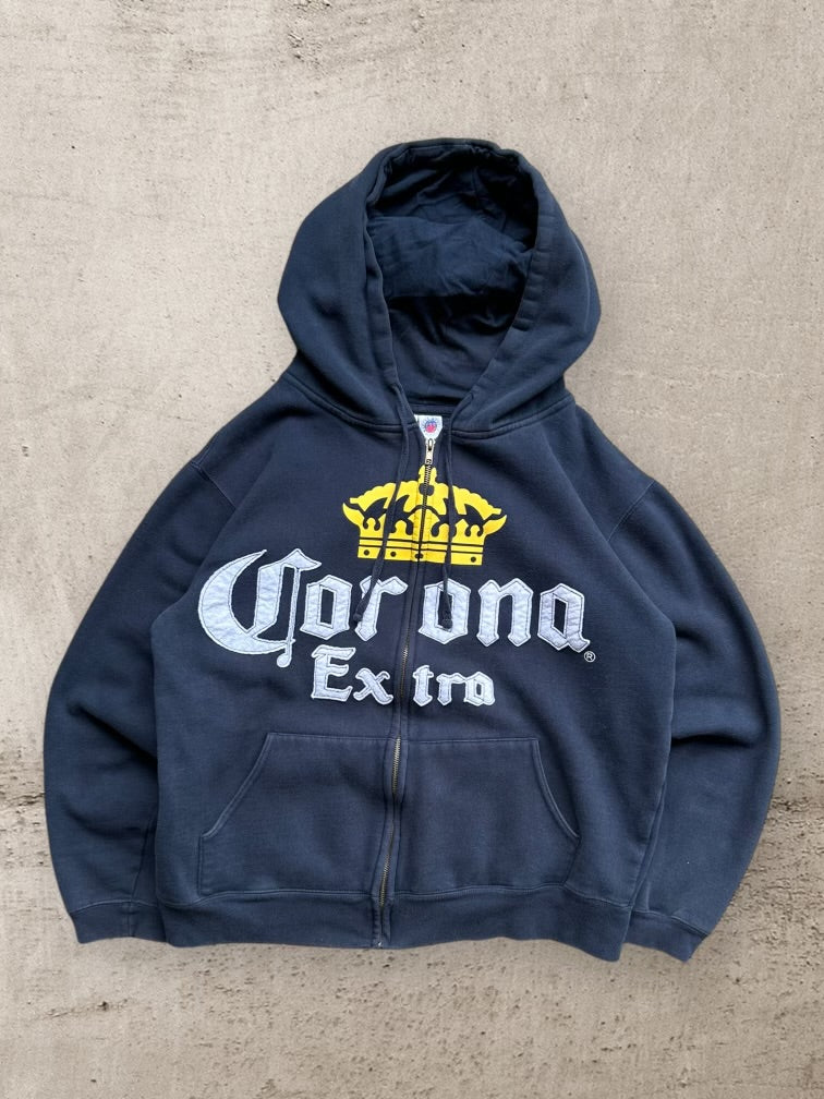 00s Corona Extra Full Zip Hoodie - Medium