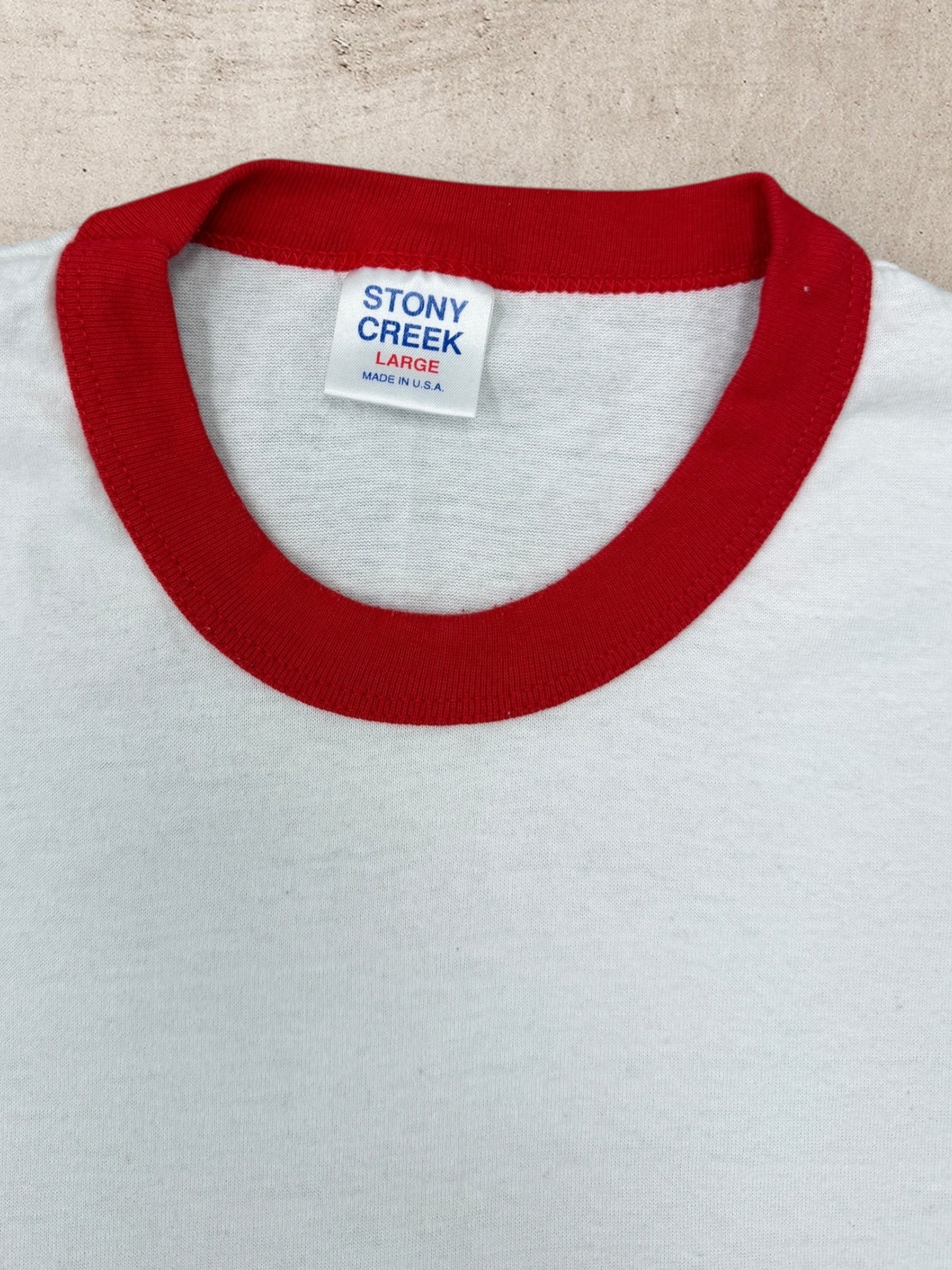 80s This Buds For You Ringer T-Shirt - Large