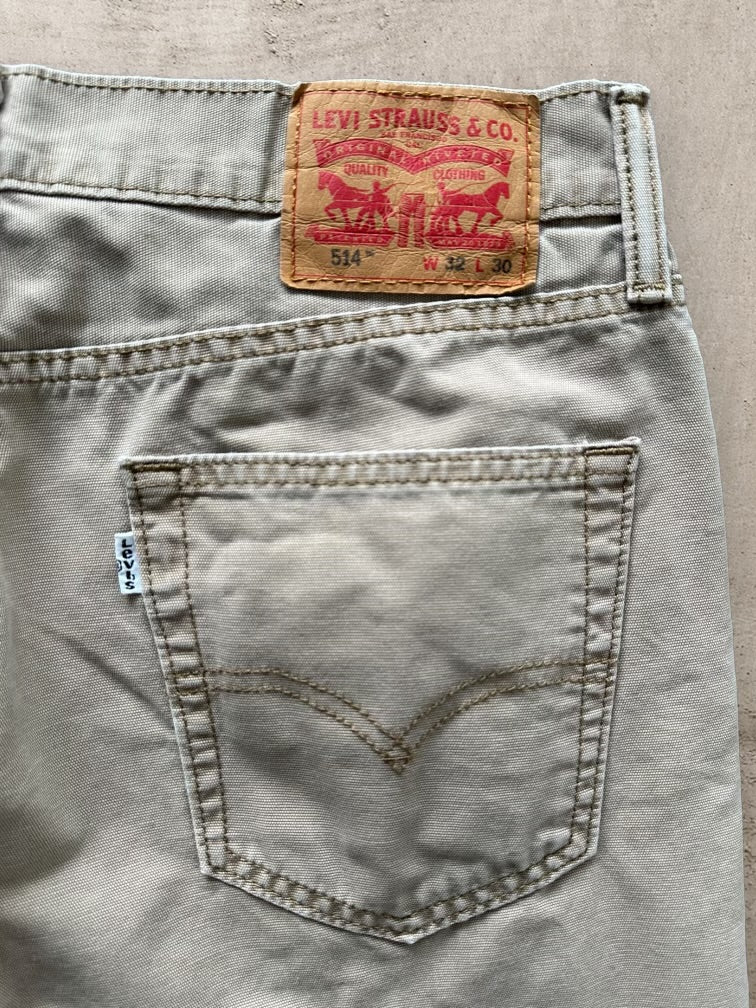 Levi’s 514 Tan Jeans - 34x30