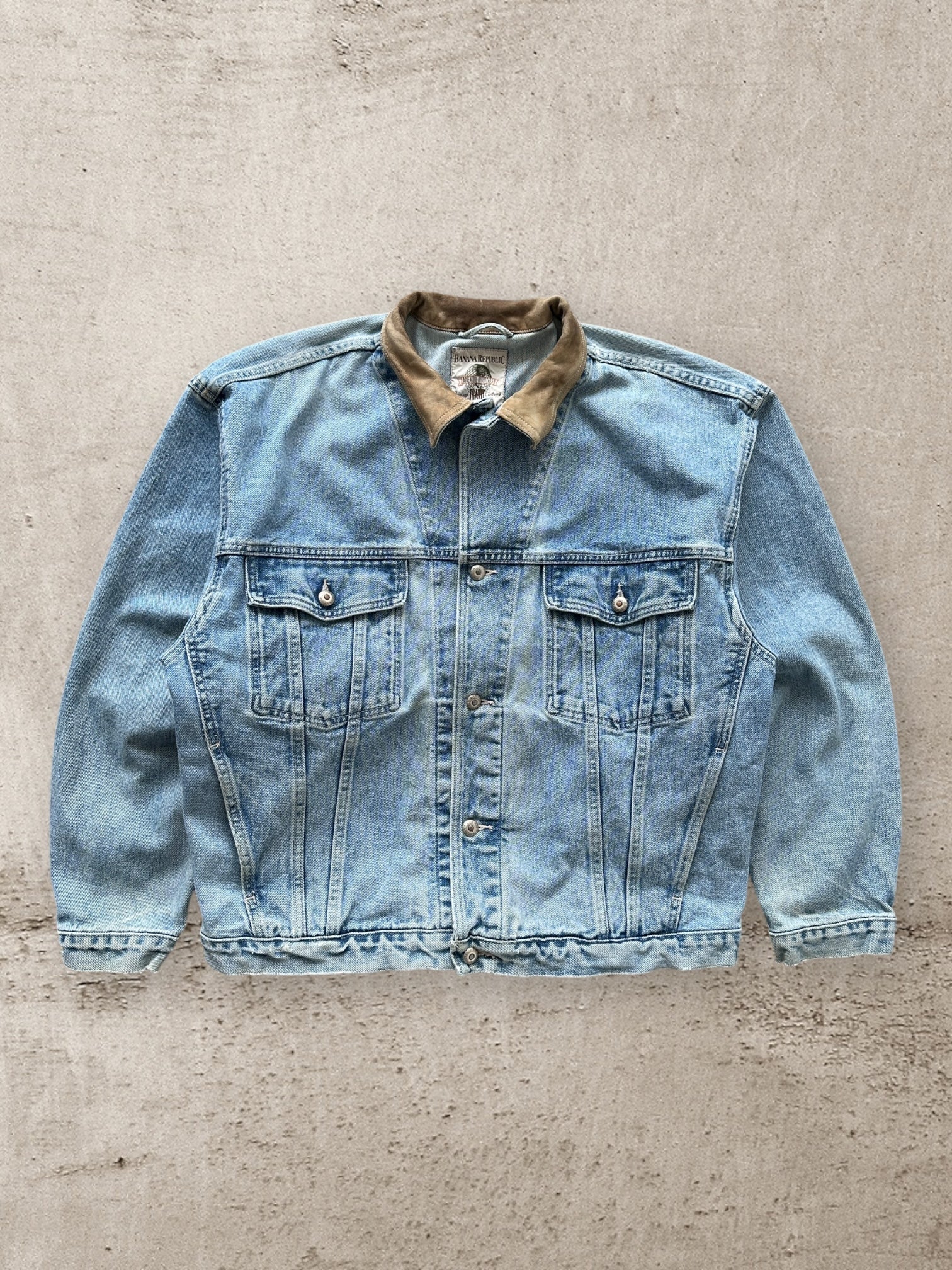 90s Banana Republic Denim Jacket - XL