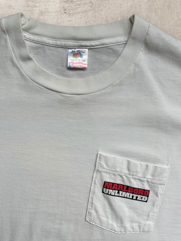 90s Marlboro Unlimited Graphic T-Shirt - XL