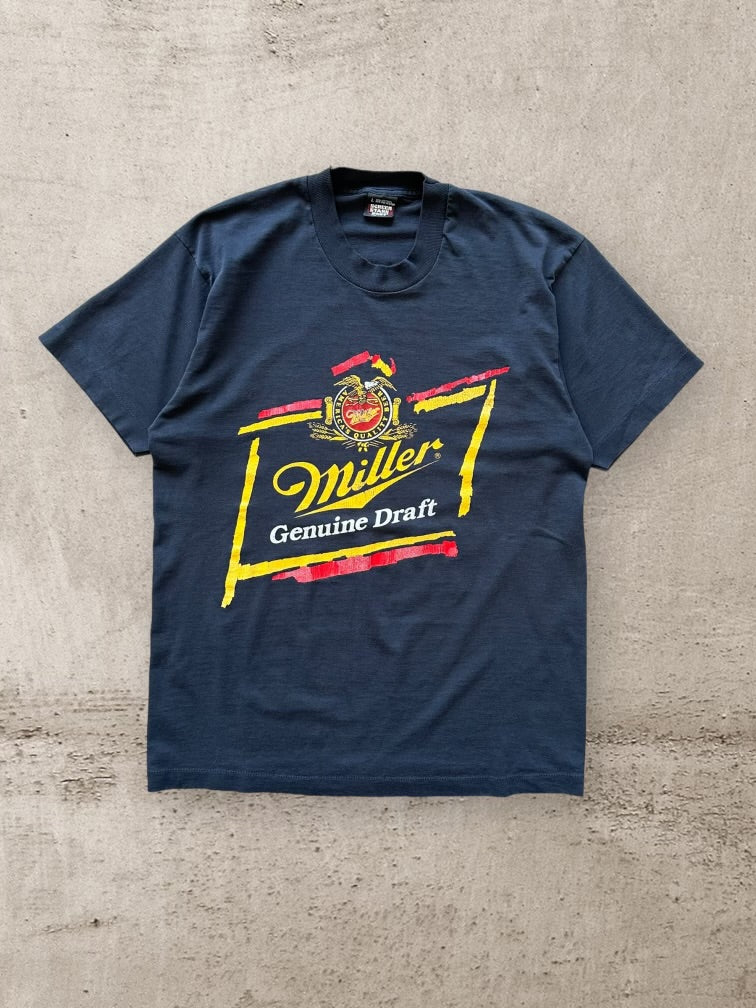 90s Miller Genuine Draft Graphic T-Shirt - Large