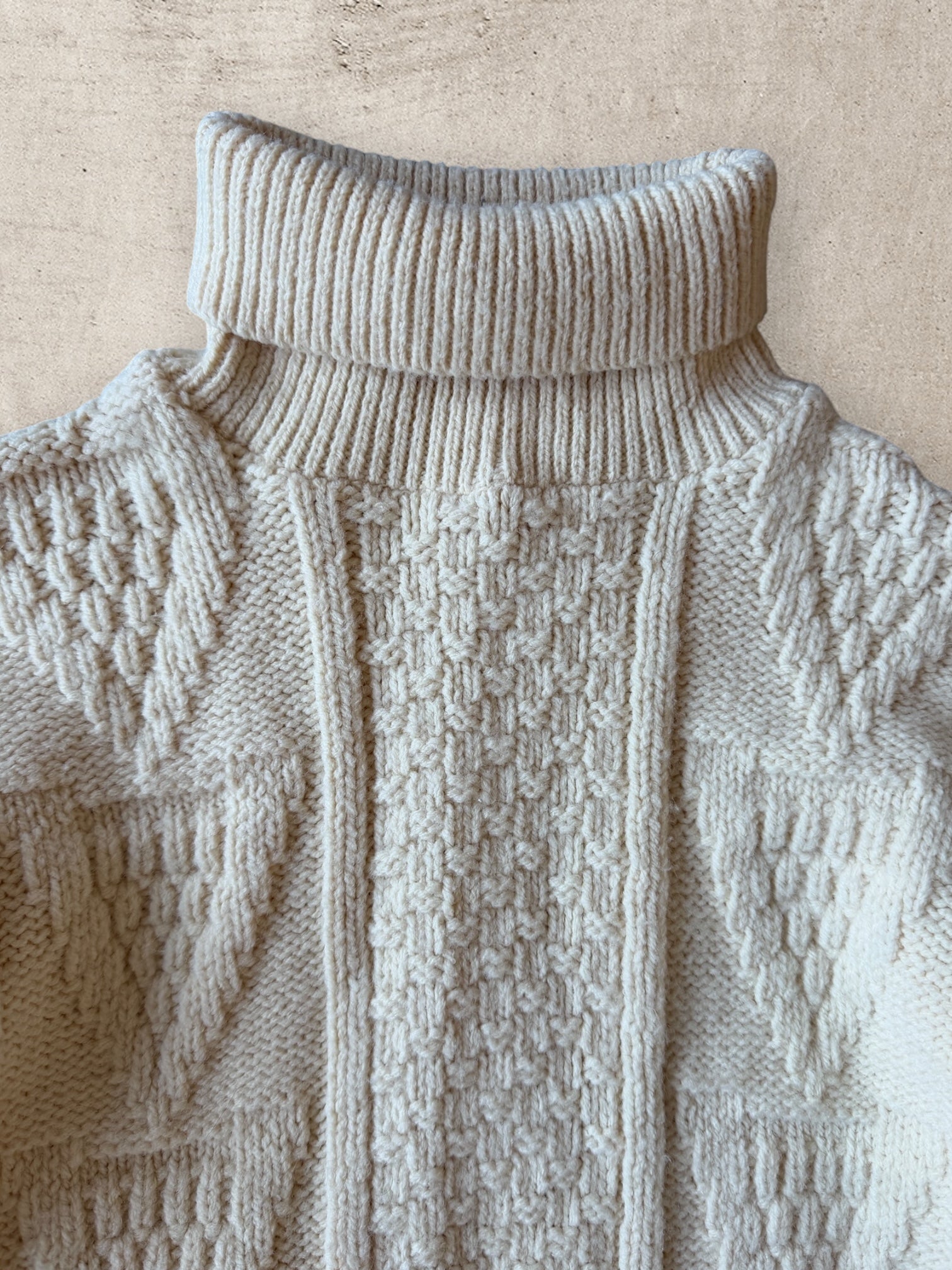 70s/80s Jack’s Wool Turtle Neck Sweater - Large