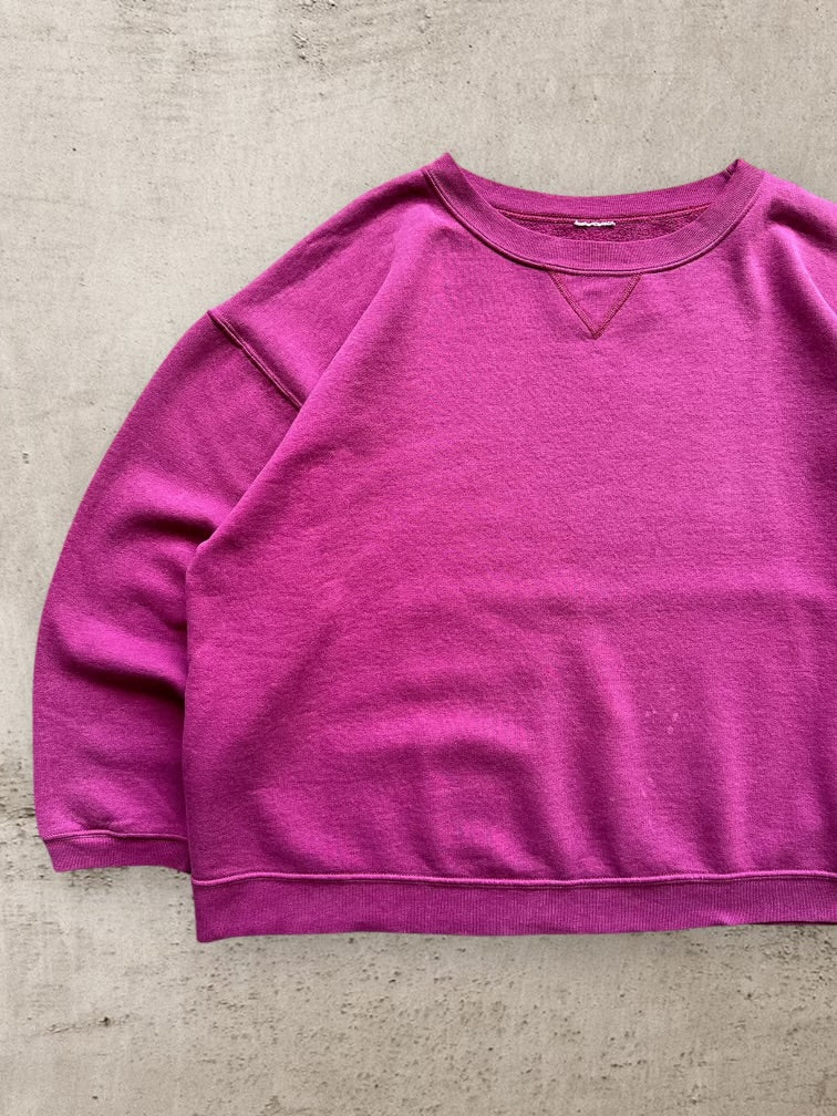 00s Magenta Crewneck - Large