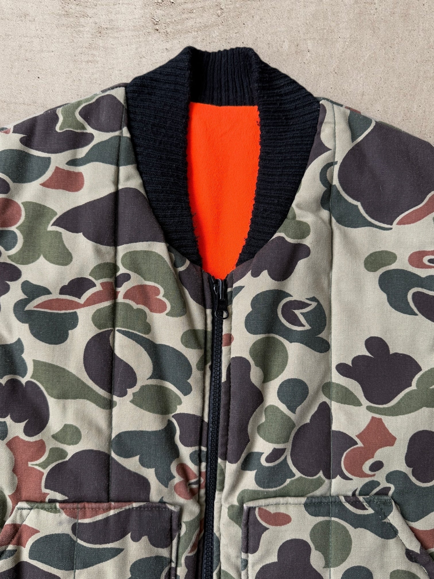 90s Real Tree Camouflage Hunting Vest - Large