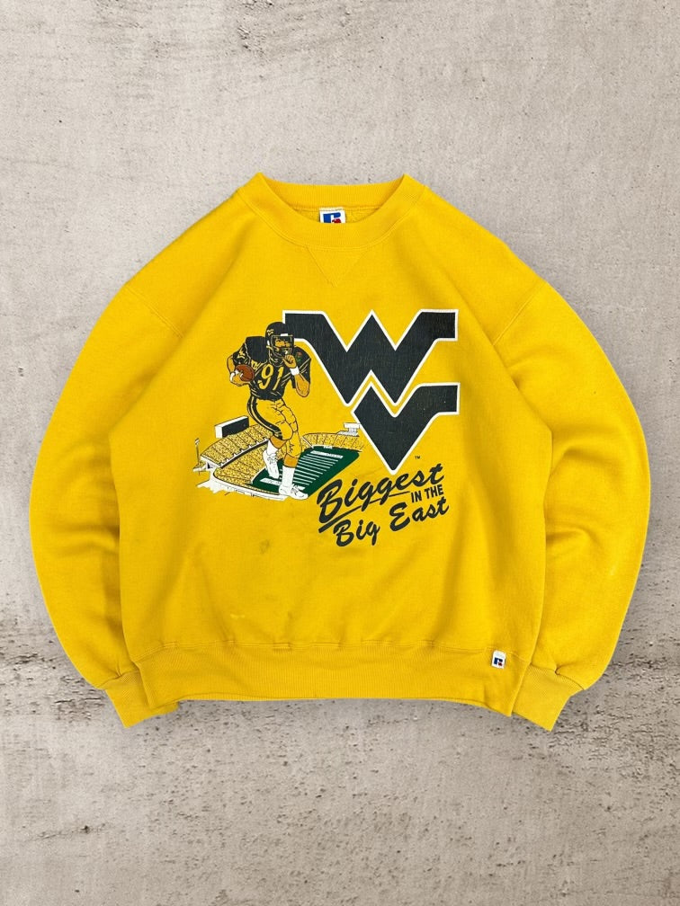 90s Russell Athletics West Virginia University Crewneck - Large