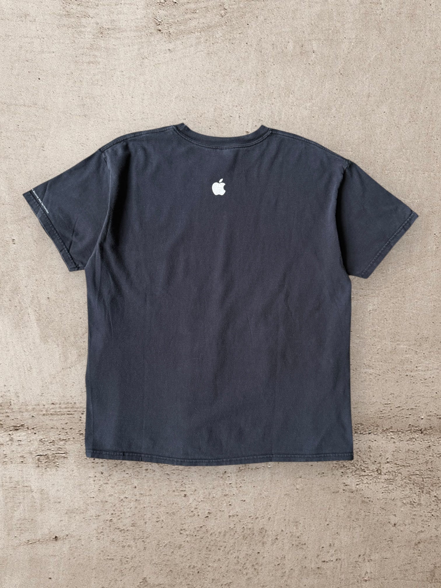 00s Apple Longhorn OS X Graphic T-Shirt - Large