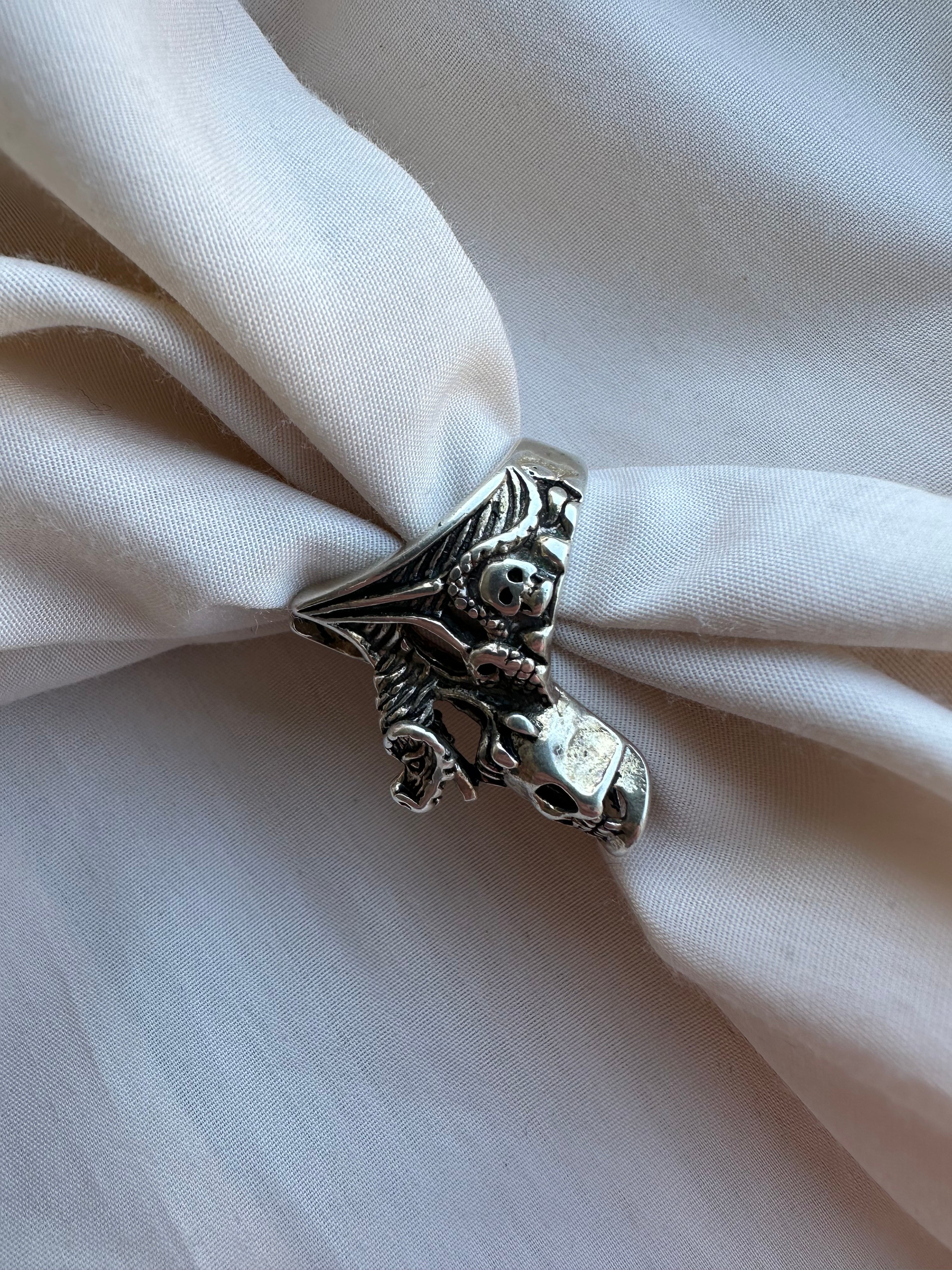 1985 G&S Dragon Biker Ring Size 7.25