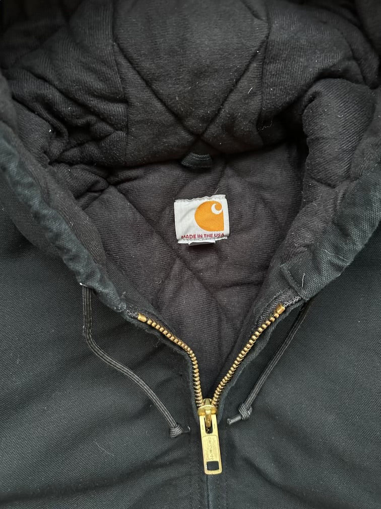 00s Carhartt Hooded Jacket - Medium