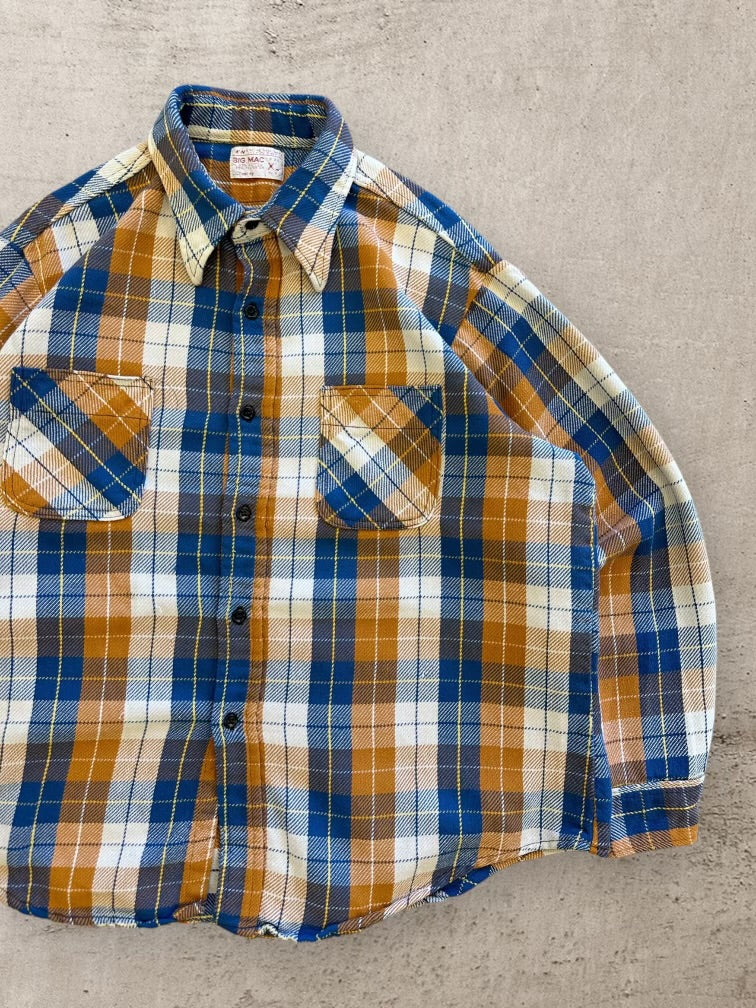 80s JCPenny Big Mac Plaid Flannel - Large