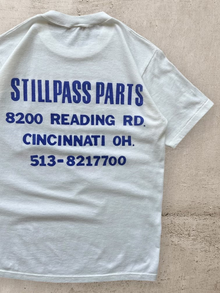 80s Mercury Stillpass Parts Graphic T-Shirt - Medium