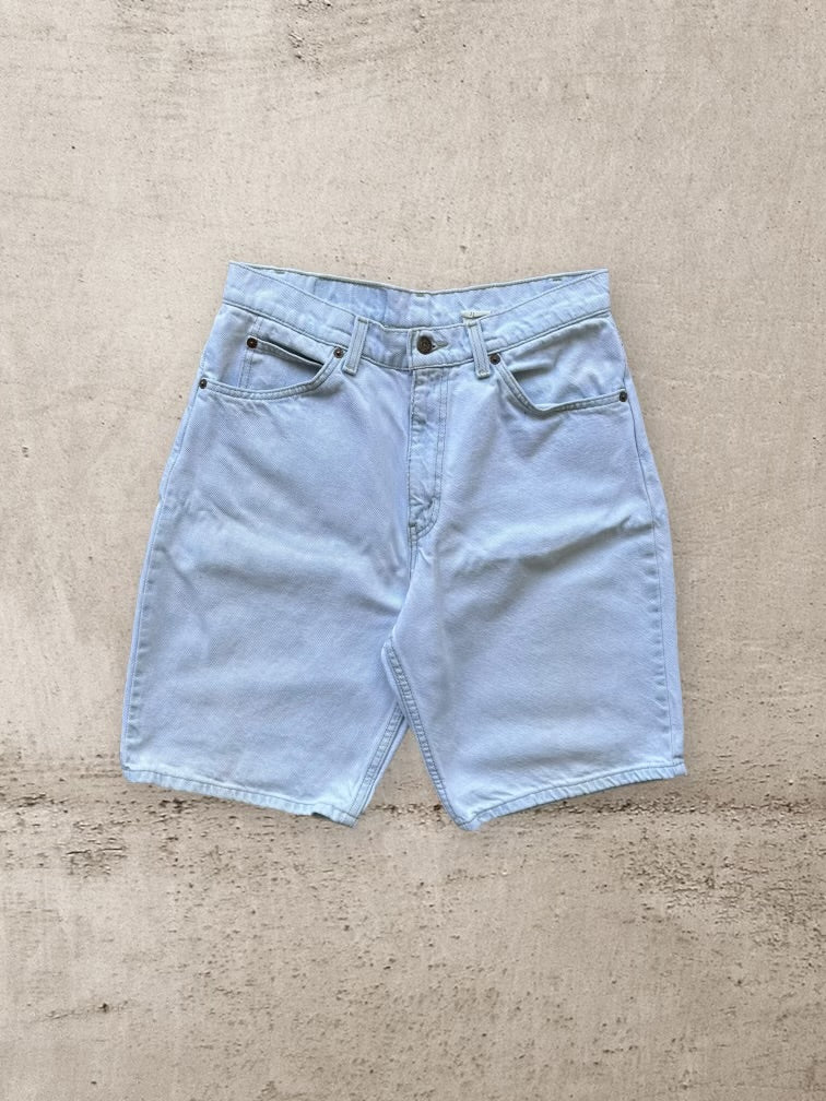 90s Levi’s 550 Orange Tab Denim Shorts - 30