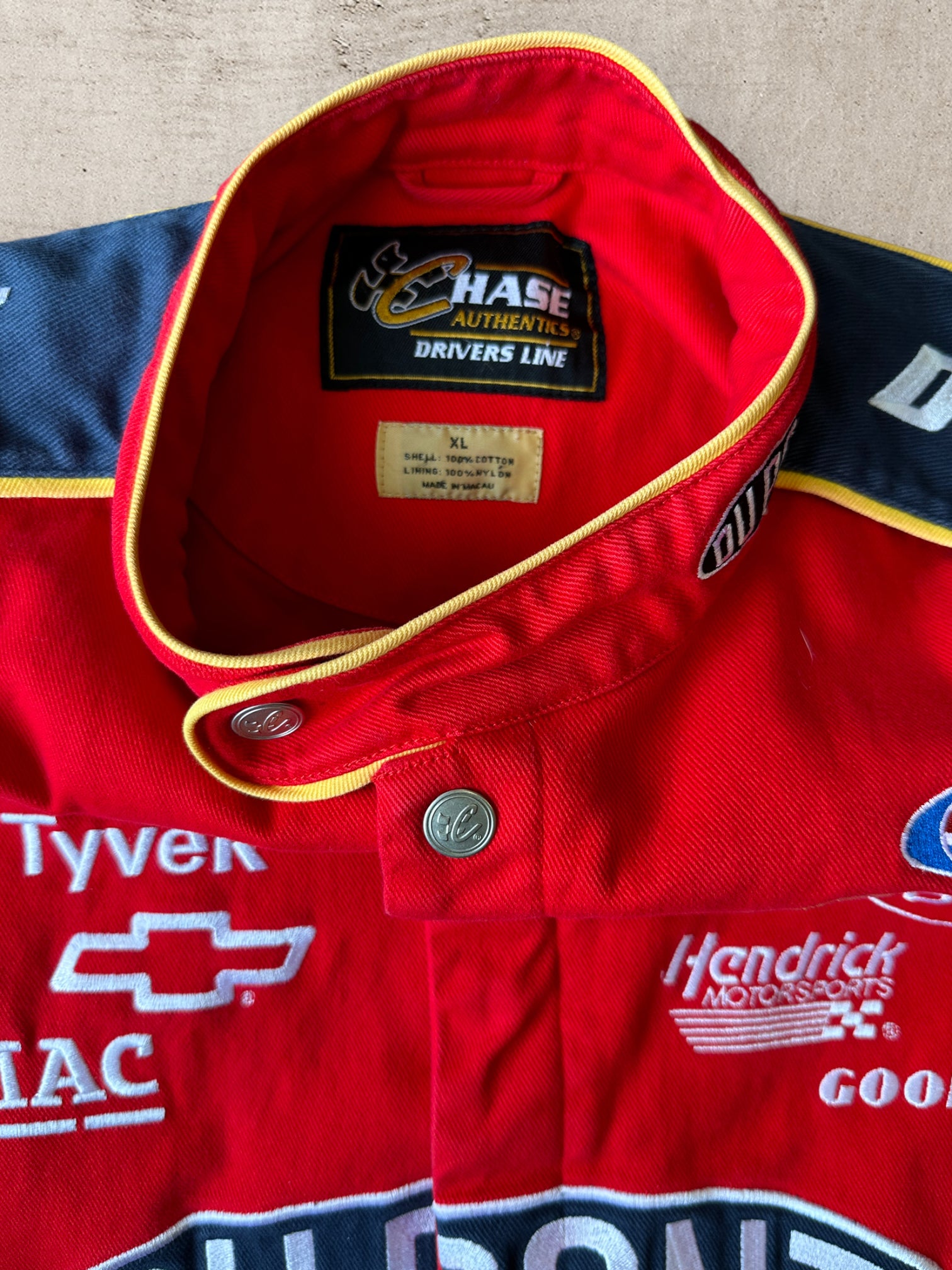 00s Chase Authentic’s Dupont Flame Racing Jacket - XL
