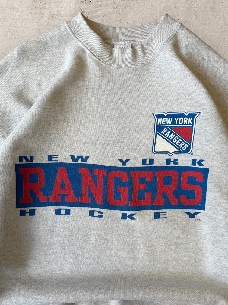 90s Salem New York Rangers Hockey Crewneck -