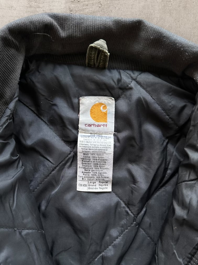 00s Carhartt Distressed Chore Jacket - Large